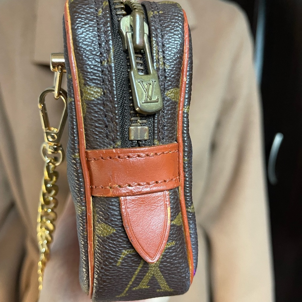 Authentic Louis Vuitton monogram vintage crossbody bag TH1910 (HK42) - Picture 2 of 11